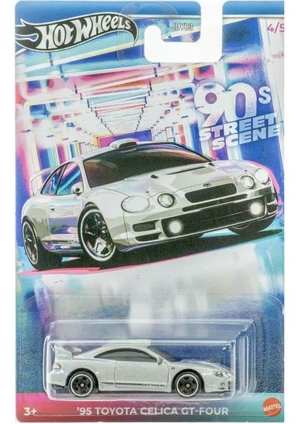 Wheels 90 Lar Sokak Sahnesi Temalı Arabalar 95 Toyota Celıca Gt-Four JCB60