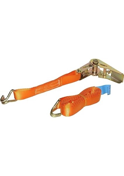 Safeset Sg-27 25MM 1 Inç Spanzet 4 mt 400-800 kg Kaldırma 6 mm Çift J Kanca 1.1 Yük Gerdirme Halatı modelleri