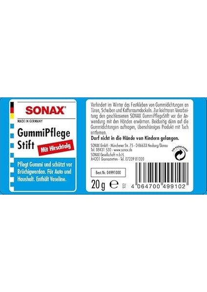 Lastik (Kauçuk) Bakım ve Koruma 20 gr indirimleri