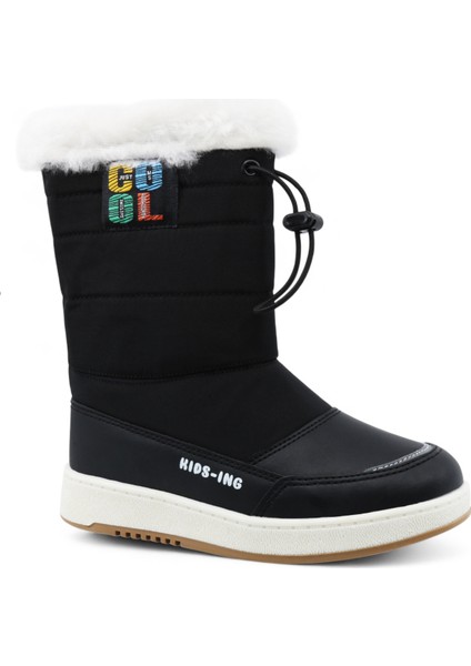 Belen Sıcak Astar Su ve Soğuk Dayanıklı Ortopedik Kaymaz Taban Çocuk Bot