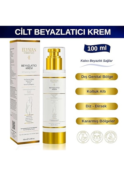 Essence Cilt Beyazlatıcı | Kararma Giderici Krem - Genital Bölge, Koltuk Altı, Bikini Bölgesi, Dirsek ve Vücut 100 ml fiyatları