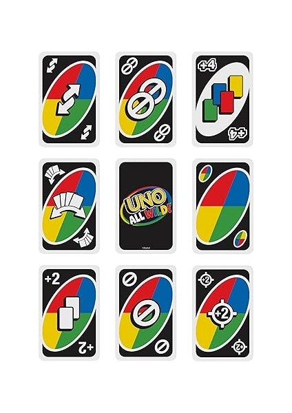 Games 112 Kartlı Uno All Wild Kart Oyunu, 7 Yaş ve Üzeri Oyuncular Için Çocuk, Aile ve Yetişkin Oyun Gecesi Için Hediye modelleri
