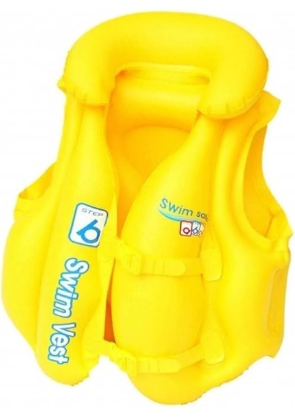 Deniz Yeleği Çocuklar Için 51CM x 46CM 32034 6539 6942138915761 Sarı BAMBMNM111