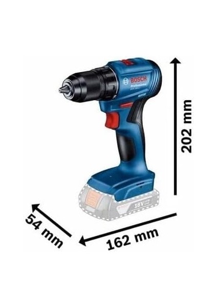 Professional Gsr 185-LI Akülü Delme Vidalama Makinesi (18 Volt, 2 x 2,0 Ah Akü, Şarj Cihazı, Yumuşak/sert Tork: 21/50 Nm; L-Case Plastik Çanta) fırsatları