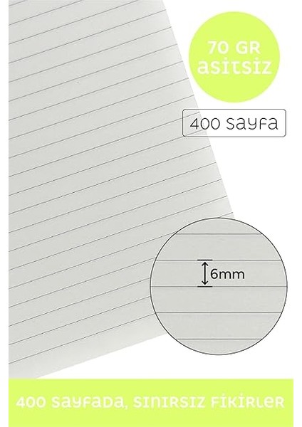 Journals Nota Bene Classic Esnek Kapak Defter 13X21 cm (Sarı) modelleri