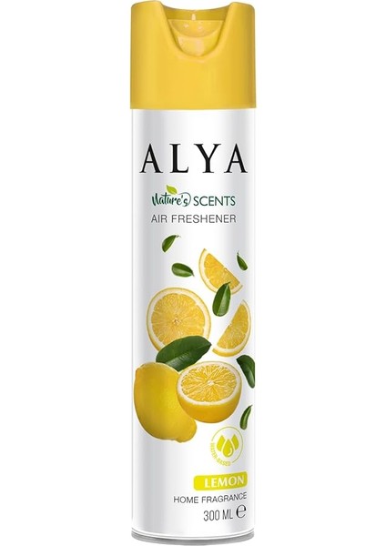Nature's Scents Lemon- Limon Su Bazlı Oda Spreyi 300 ml