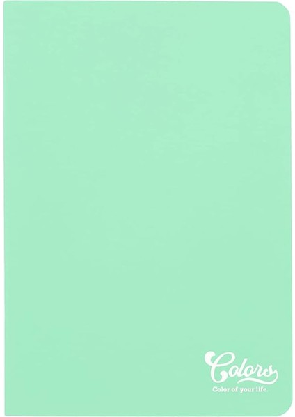 Colors A4 80 Yaprak Çizgili Defter, Yeşil