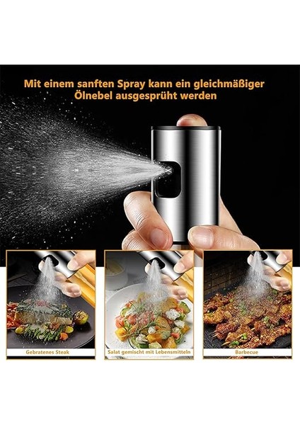 Püskürtücü Şişe, 100 ml Sirke Püskürtücü, Sos Spreyi, Izgara, Zeytinyağı Cam Şişe, Mutfak, Pişirme, Salata, Ekmek Pişirme, Barbekü Için (1 Adet) fırsatları