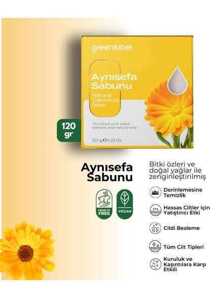 Aynısefa Sabunu Natural Hassas Ciltler Için 120GR. fiyatları