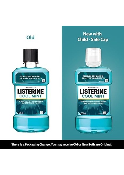 Cool Mint Ağız Bakım Suyu 500 ml fiyatları