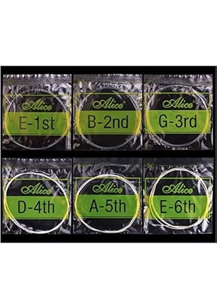 A106 Klasik Konser Gitarı Telleri, Naylon, Sert Tension fiyatları