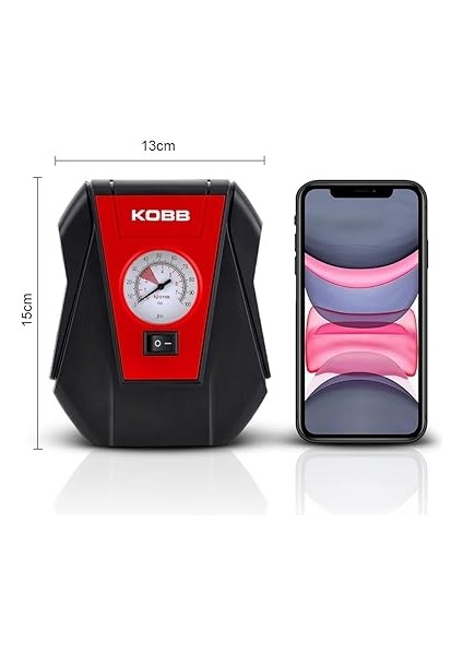 KB100 12VOLT 100 Psı Analog Göstergeli Hava Lastik Şişirme Pompası fırsatları