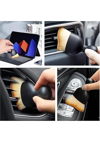 Araç Temizleme Fırçası, 2 Adet Iç Mekan Fırçası, Araç Içi Temizleme, Yumuşak Fırça, Araç Temizleme Fırçası, Toz Giderme, Ofis, Ev Için modelleri