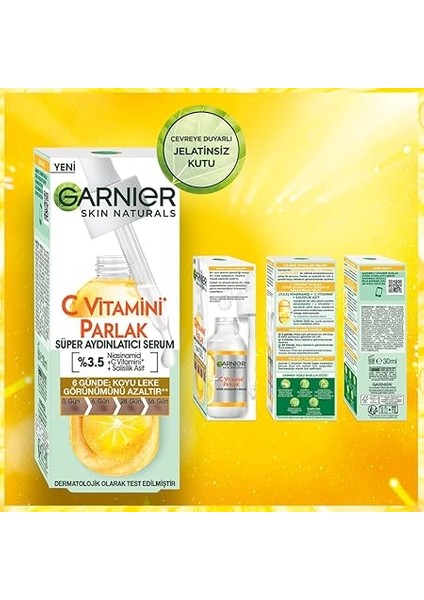 C Vitamini Parlak Süper Aydınlatıcı Serum 30 ml indirimleri