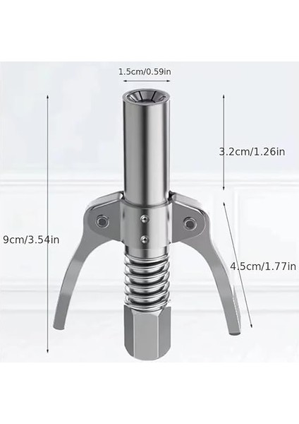 Mandallı Hortumlu Gres Pompa Ucu Gres Tabanca Ucu Memesi Yağ Tabanca Ucu fırsatları