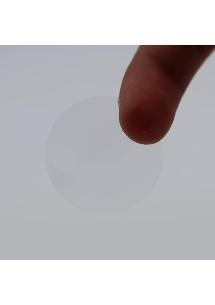 Etiketler , Hazır Al Hızlı Al Şeffaf Çap Kutu Kapatma Etiketi Rulo Etiket, 30MM x 30MM Çap 900 Adet, Yuvarlak Transparan Sticker