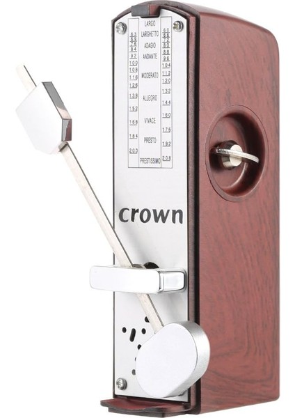 Taşınabilir Mini Mekanik Metronom Evrensel Metronom 11 cm Yükseklik Piyano Gitar Keman Ukulele Çin Kanun Müzik Enstrümanı