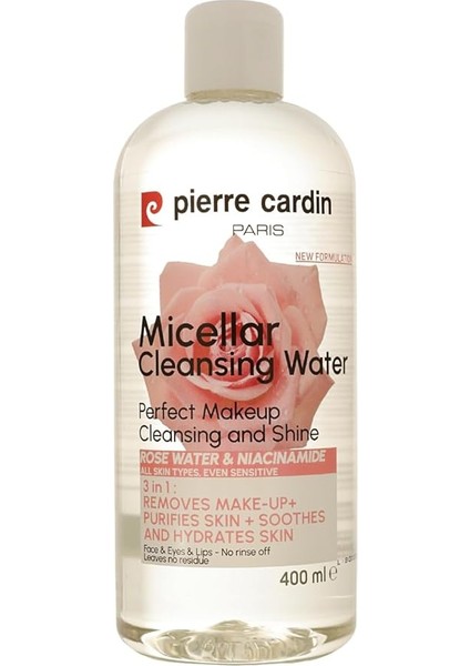 Cardin Gently Cleansing Micellar Water With Rose Water &amp; Niacinamide-Makyaj Temizleme Suyu