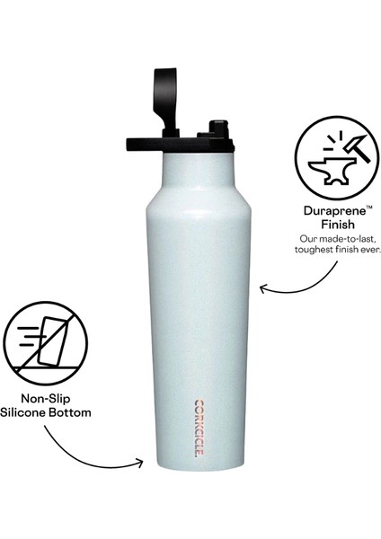 Termos - Sport Canteen - 590 ml - Glittery Light Blue fırsatları