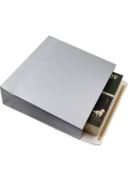 Design 25X23 Kitap Boy Gümüş Hediye Kutusu fiyatları