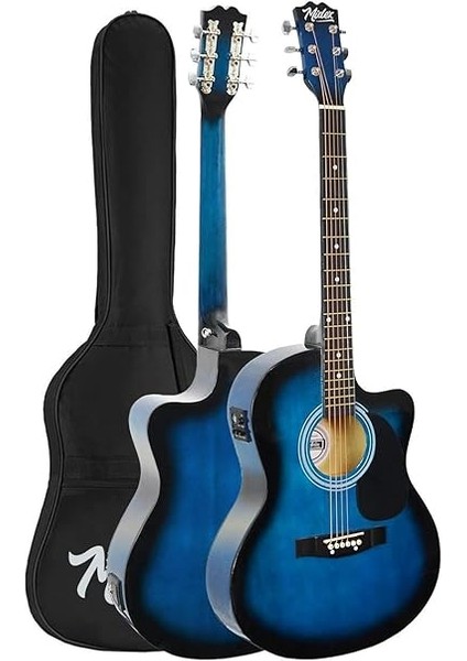 RG-560BL Pack Mavi Elektro Akustik Gitar Full Set Ekolayzerli 40 Inç 4/4 Yetişkin fiyatları