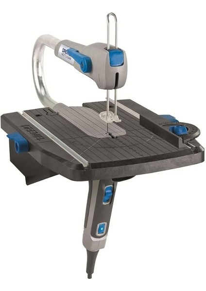 MS20 Moto-Saw Tezgahüstü Kıl Testere (Dekupaj Testeresi), 1 Bağlantı Parçası + 5 Aksesuar, Alaşım Çelik Bıçak