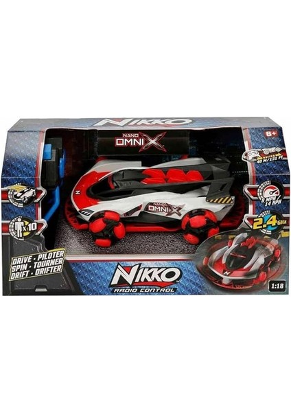 Nano Omnix Uzaktan Kumandalı Araba - Kırmızı