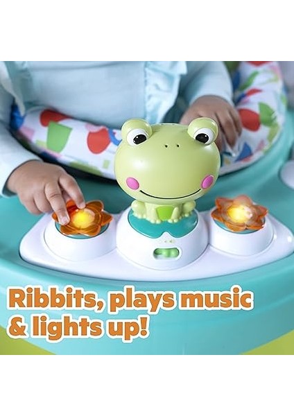 Starts Bounce Bounce Baby 2'si 1 Arada Aktivite Merkezi Zıplayıcı ve Masa - Oynak Gölet (Yeşil), 6 Aylık ve Üzeri indirimleri