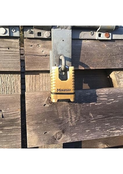 Lock Ağır Hizmet Tipi Katı Pirinç Asma Kilit [şifreli Kilit] M1177EURD - Paslanmaya Dayanıklı, Çok Dayanıklı ve Su Geçirmez fiyatları