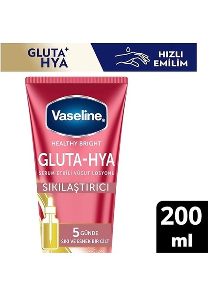 Gluta-Hya Serum Etkili Vücut Losyonu, Sıkılaştırıcı, 200 Mililitre modelleri
