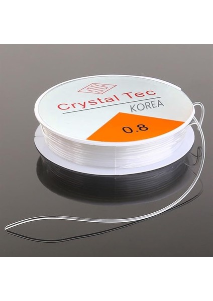 Marifetlerim - Şeffaf Likralı Misina 0,8 mm