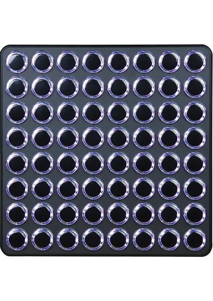 Techtools Mıdı Fighter 64 (Black) | 64 Arcade Knobs Parmakla Davul Çalma Performansı Için En Iyi Mıdı Controller/kontrolör