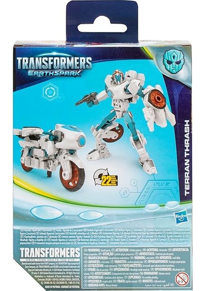 Earthspark Deluxe Class Terran Thrash 5 Inç Robot Aksiyon Figürü, 22 Adımda Dönüştürür, 6 Yaş ve Üzeri Kızlar Için Interaktif Oyuncaklar indirimleri