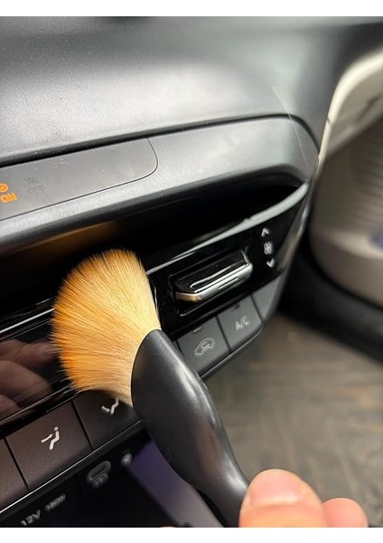 Çok Amaçlı Temizlik Fırçası - Araba Içi, Klavye ve Elektronik Yüzeyler Için Yumuşak Kıllı Detay Toz Alma Fırçası | Antistatik, Çizilmez Yapı modelleri