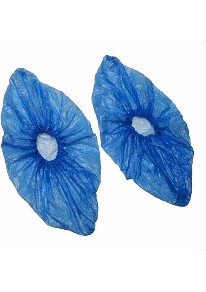 Tek Kullanımlık Kalın Pratik Kutulu Galoş - Mavi - 100 Adetlik 1 Paket fiyatları