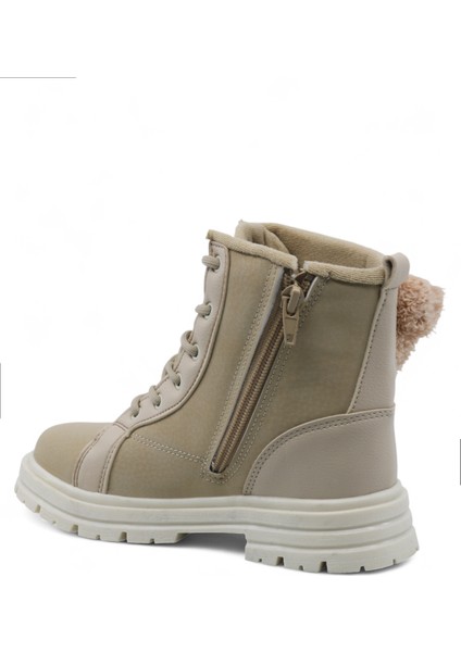 Trave Su ve Soğuk Dayanıklı Ortopedik Kaymaz Taban Köpek Aksesuarlı Fermuarlı Kışlık Çocuk Bot fiyatları