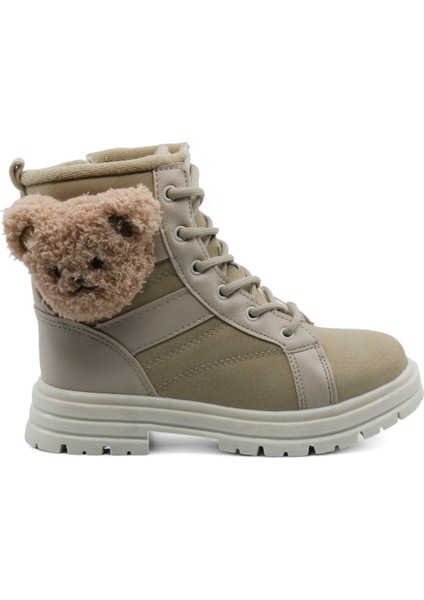 Trave Su ve Soğuk Dayanıklı Ortopedik Kaymaz Taban Köpek Aksesuarlı Fermuarlı Kışlık Çocuk Bot modelleri