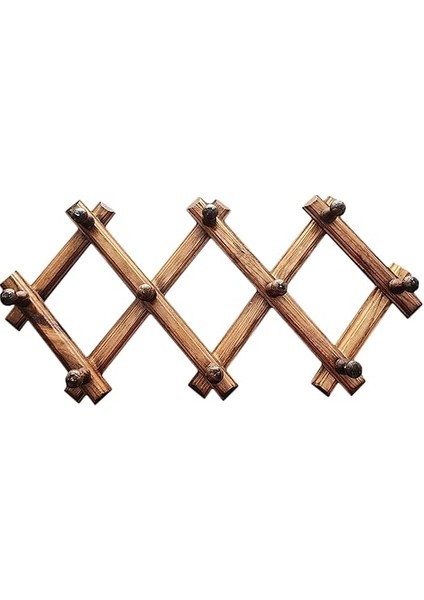 Doğal Ahşap Duvar Askısı Dekoratif Askılık Elbise Askılık MNT-105 fırsatları