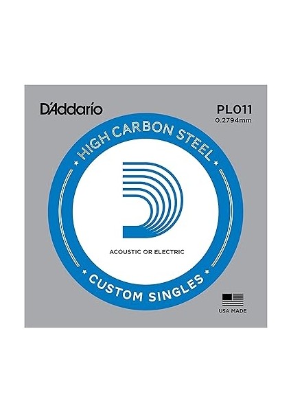 PL011 Tek Elektro Gitar Teli (11) fırsatları