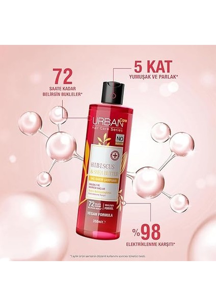 Care Hibiscus &amp; Shea Butter Bukle Belirginleştirici Saç Bakım Şampuanı, 350 Mililitre, Vegan fırsatları