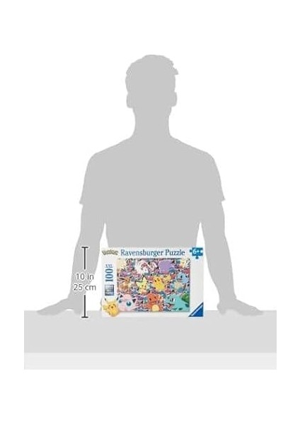 Çocuk Yapbozu 13338 - Savaşmaya Hazır! - 100 Parça Xxl Pokemon Puzzle, 6 Yaşından Büyük Çocuklar Için, Pokemon Hediyeleri modelleri