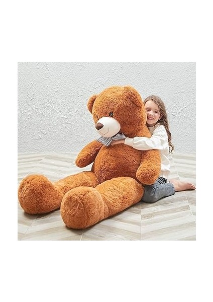 120 cm Papyonlu Sevimli Ayı - Sevgiliye Özel Hediye Kahverengi modelleri