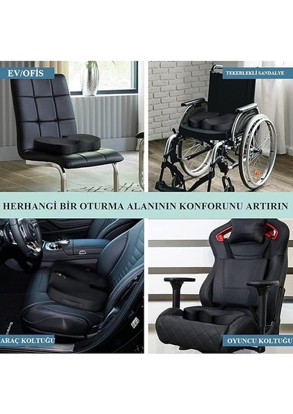 Visko Cocix Minder Oturma Minderi Basur Hemoroid Minderi Ortopedik Oturma Minderi Simidi Yastığı fiyatları