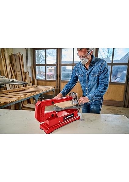 Tezgah Dekupaj Testere Tc-Ss 406 E (120 W, 50 mm Kesme Yüksekliği, 47° Eğilebilir Tabla, Değişken Hız, Üfleyici, 2 Testere Bıçağı Dahil) fiyatları