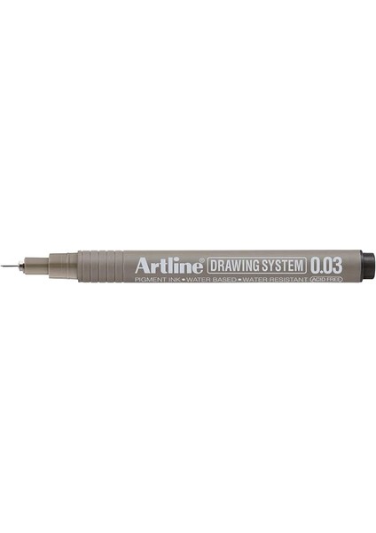 Drawing System 0.03 Çizim Kalemi Uç 0.03 mm Siyah