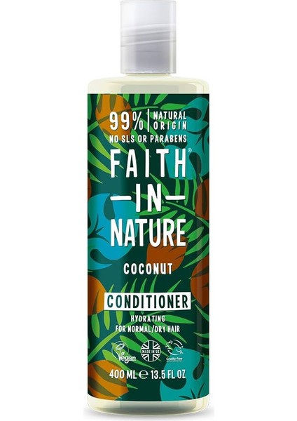 In Nature Coconut / %99 Doğal Içerikli Saç Bakım Kremi-Nemlendirici Hindistan Cevizi Normal&amp;kuruya Dönük Saçlar Için