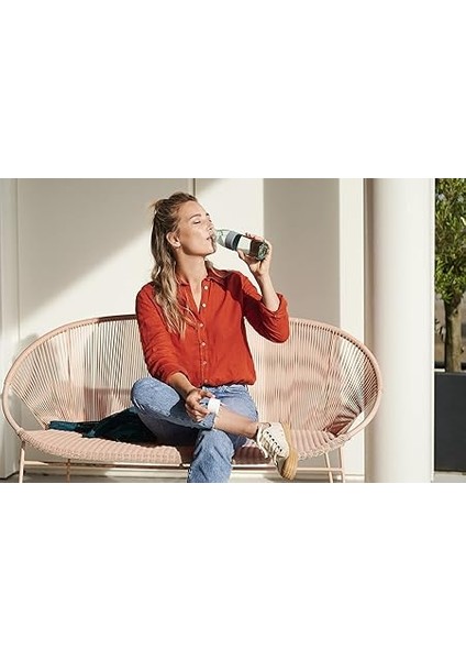 Ellipse Beyaz Içecek Şişesi, 700 ml Hacim, Gazlı Içecekler Için De Uygundur, Kırılmaz Malzeme, Sızdırmaz, Bulaşık Makinesinde Yıkanabilir modelleri