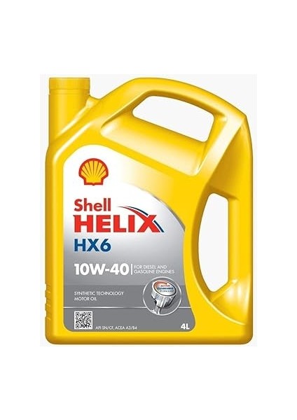 Helix Hx6 10W/40 4 Litre 2023 modelleri