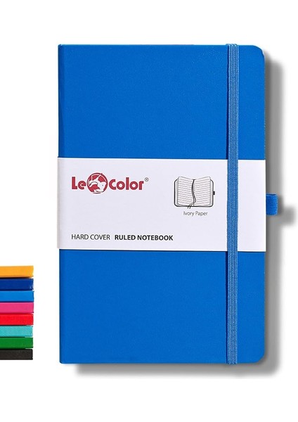 Color Tarihsiz Klasik Defter Rec Note 13X21 Çizgili Mavi