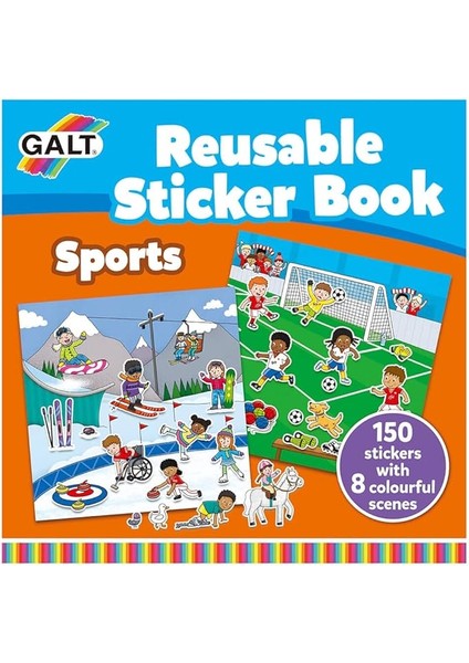 Reusable Sticker Book - Sports